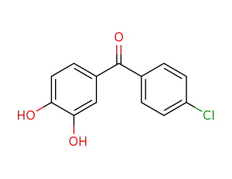 Molecular Structure of 134612-84-3 (4'-Chloro-3,4-dihydroxybenzophenone)