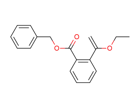2-(1-Ethoxyethenyl)benzoic acid phenylmethyl ester