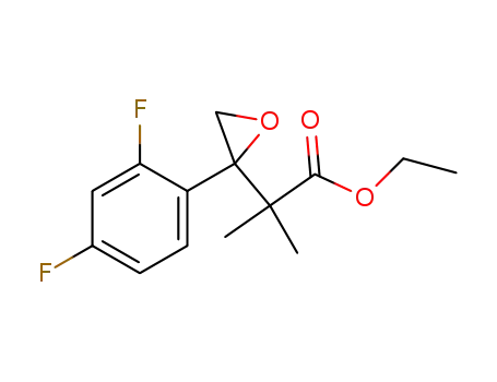 3-(2,4-difluorophenyl)-3,4-epoxy-2,2-dimethylbutanoic acid ethyl ester