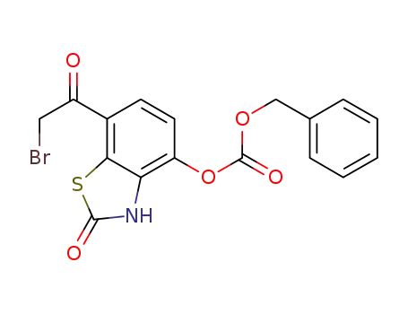 benzyl 7-(bromoacetyl)-2-oxo-2,3-dihydro-1,3-benzothiazol-4-yl carbonate