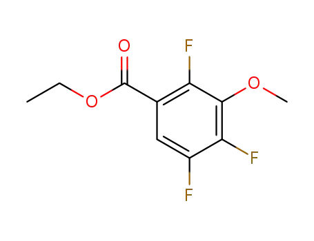 Benzoic acid, 2,4,5-trifluoro-3-methoxy-, ethyl ester