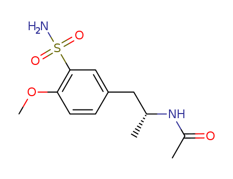 Acetamide, N-[(1R)-2-[3-(aminosulfonyl)-4-methoxyphenyl]-1-methylethyl]- cas no. 112101-74-3 98%