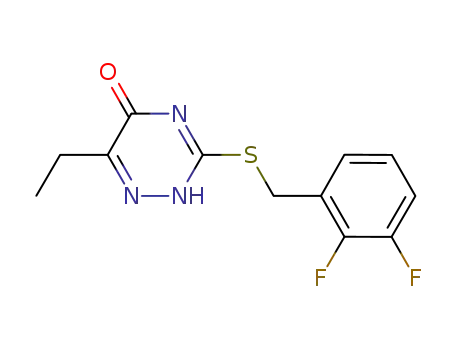 3-[(2,3-difluorobenzyl)thio]-6-ethyl-1,2,4-triazin-5(2H)-one