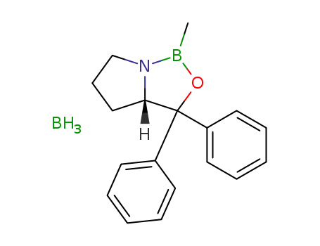 (3aS)-1-methyl-3, 3-diphenyl-tetrahydro-pyrrolo[1,2-c][1,3,2]oxazaborole borane complex
