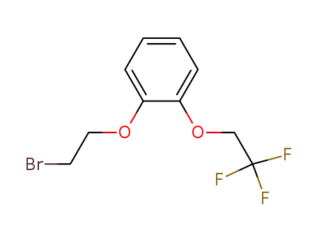 Molecular Structure of 160969-00-6 (2-[2-(2,2,2-Trifluoroethoxy)phenoxy]ethyl  bromide)