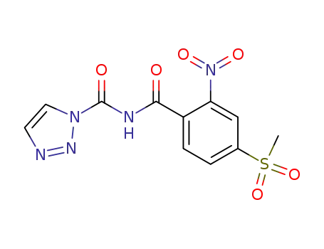 2-Nitro-4-methanesulphonyl benzoyltriazolamide