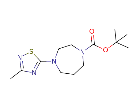 tert-butyl 4-(3-methyl-1,2,4-thiadiazol-5-yl)-1,4-diazepane-1-carboxylate