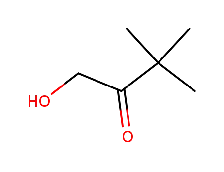 Molecular Structure of 38895-88-4 (1-HYDROXY-3,3-DIMETHYLBUTAN-2-ONE)