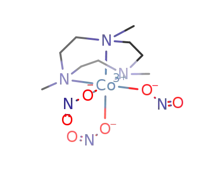 cobalt(III)(1,4,7-trimethyl-1,4,7-triazacyclononane)(NO2)3