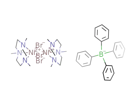 [(1,4,7-trimethyl-1,4,7-triazacyclononane)2Ni2(μ-Br)3]BPh4