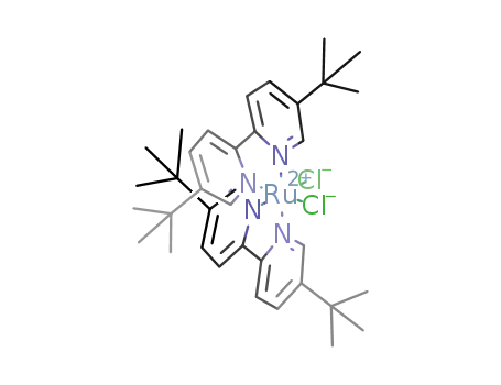 bis(4,4'-di-tert-butyl-2,2'-bipyridine)-ruthenium(II)-dichloride