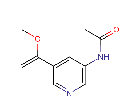 N-[5-(1-ethoxyvinyl)pyridin-3-yl]acetamide