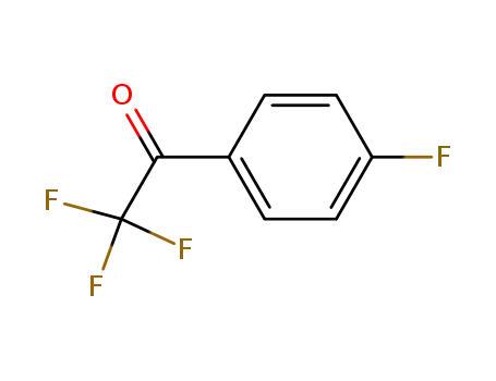 Molecular Structure of 655-32-3 (2,2,2,4'-TETRAFLUOROACETOPHENONE)