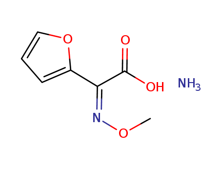 (Z)-2-Methoxyimino-2-(furyl-2-yl) acetic acid ammonium salt