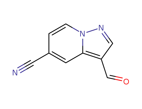 3-formylpyrazolo[1,5-a]pyridine-5-carbonitrile
