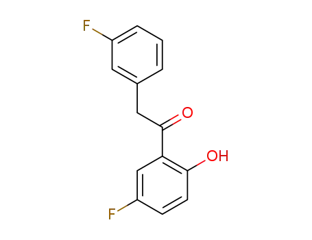 1-(5-fluoro-2-hydroxyphenyl)-2-(3-fluorophenyl)ethanone