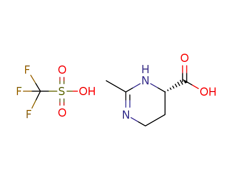 6-carboxy-2-methyl-1,4,5,6-tetrahydropyrimidinium trifluoromethanesulfonate