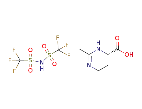 6-carboxy-2-methyl-1,4,5,6-tetrahydropyrimidinium bis(trifluoromethylsulfonyl)imide