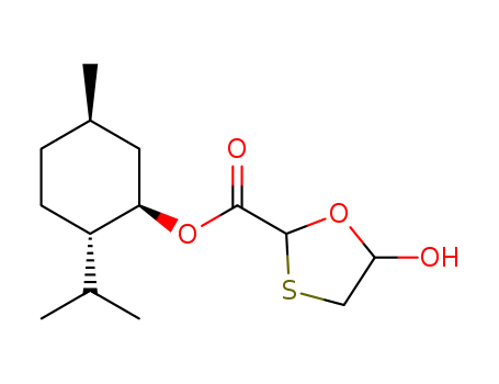 (1R,2S,5R)-2-Isopropyl-5-methylcyclohexyl 5-hydroxy-1,3-oxathiolane-2-carboxylate