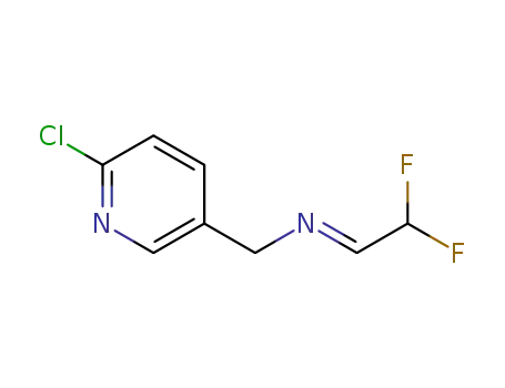1-(6-chloropyridin-3-yl)-N-[(1E)-2,2-difluoroethylidene]methanamine