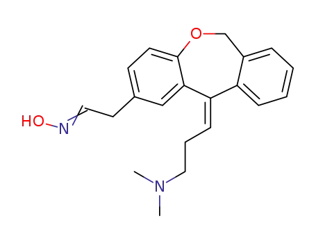 (Z)-2-(11-(3-(dimethylamino)propylidene)-6,11-dihydrodibenzo[b,e]oxepin-2-yl)acetaldehyde oxime