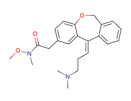 (Z)-2-(11-(3-(dimethylamino)propylidene)-6,11-dihydrodibenzo[b,e]oxepin-2-yl)-N-methoxy-N-methylacetamide