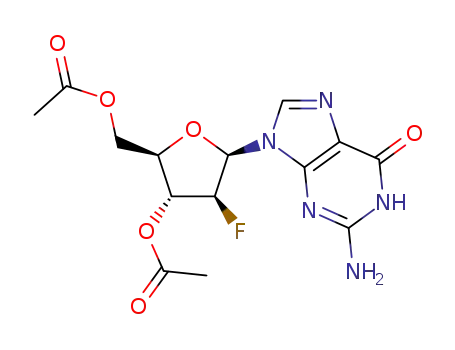 9-(2-deoxy-2-fluoro-β-D-3,5-O-diacetyl-arabinofuranosyl)-guanine