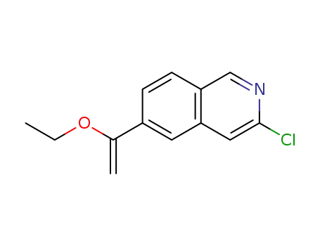 3-chloro-6-(1-ethoxyvinyl)isoquinoline