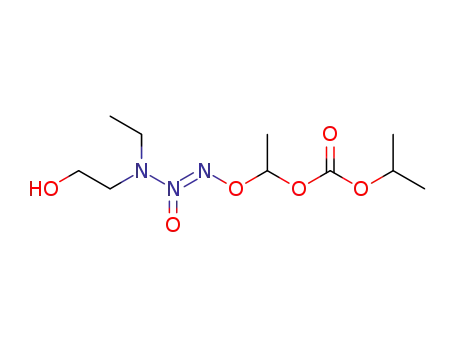 (Z)-3-ethyl-1-hydroxy-7,11-dimethyl-9-oxo-6,8,10-trioxa-3,4,5-triazadodec-4-ene 4-oxide