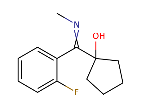 Cyclopentanol, 1-[(2-fluorophenyl)(methylimino)methyl]-