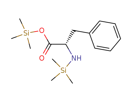 Molecular Structure of 7364-51-4 (N-(Trimethylsilyl)-L-phenylalanine trimethylsilyl ester)