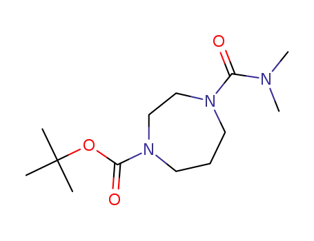 tert-butyl 4-(dimethylcarbamoyl)-1,4-diazepane-1-carboxylate
