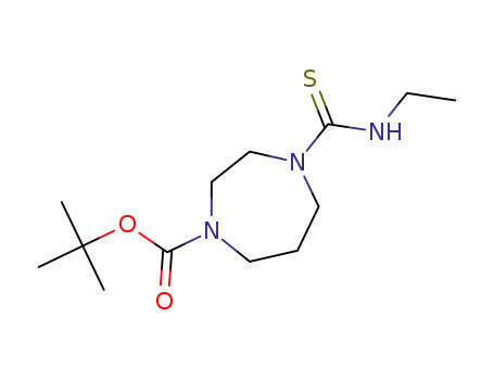 tert-butyl 4-(ethylcarbamothioyl)-1,4-diazepane-1-carboxylate