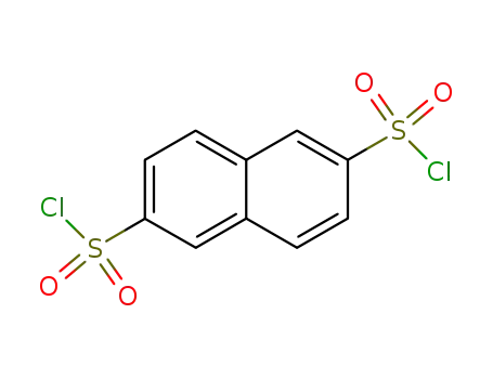 Molecular Structure of 13827-62-8 (2,6-NAPHTHALENEDISULFONYL CHLORIDE)