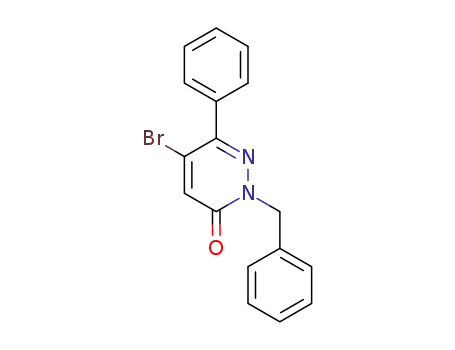2-benzyl-5-bromo-6-phenyl-2,3-dihydropyridazin-3-one