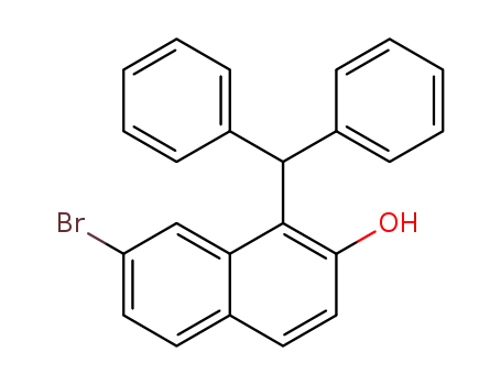 1-benzhydryl-7-bromonaphthalen-2-ol