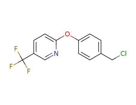 2-[4-(chloromethyl)phenoxy]-5-(trifluoromethyl)pyridine