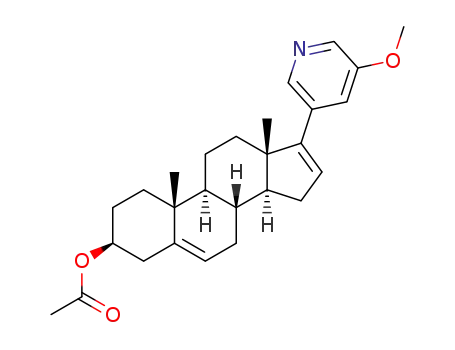 3β-acetoxy-17-(5-methoxylpyridin-3-yl)androsta-5,16-diene