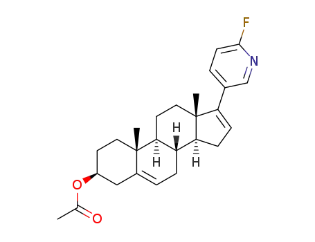 3β-acetoxy-17-(6-fluoropyridin-3-yl)androsta-5,16-diene