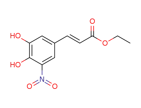 ethyl (E)-3-(3,4-dihydroxy-5-nitrophenyl)acrylate