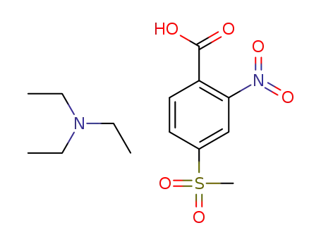2-nitro-4-methylsulfonyl benzoic acid triethylamine salt