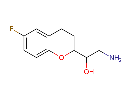 2-amino-1-(-6-fluoro-2-chromanyl) ethanol