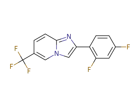 2-(2,4-difluorophenyl)-6-(trifluoromethyl)imidazo[1,2-a]pyridine