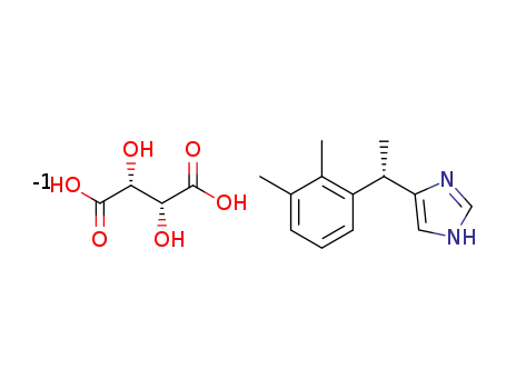 (S)-dexmedetomidine-L-(+)-tartaric acid salt
