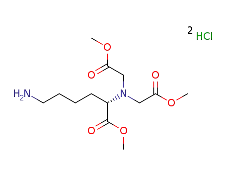 Nα.Nα-bis(methoxycarbonyl methyl)-L-lysinate methyl ester dichlorohydride