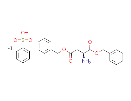 (S)-dibenzyl 2-aminosuccinate 4-methylbenzenesulphonic acid salt