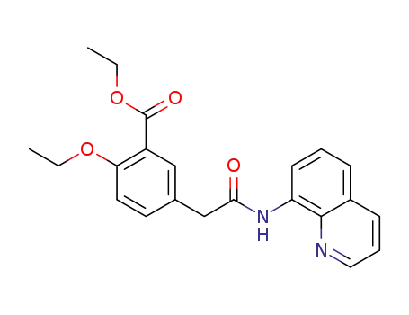 ethyl 2-ethoxy-5-(2-oxo-2-(quinolin-8-ylamino)ethyl)benzoate