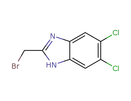 2-(bromomethyl)-5,6-dichloro-1H-benzo[d]imidazole