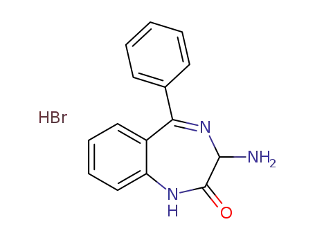 (Z)-3-amino-5-phenyl-1H-benzo[e][1,4]diazepin-2(3H)one hydrobromide