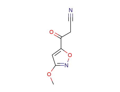 3-(3-methoxyisoxazol-5-yl)-3-oxopropanenitrile